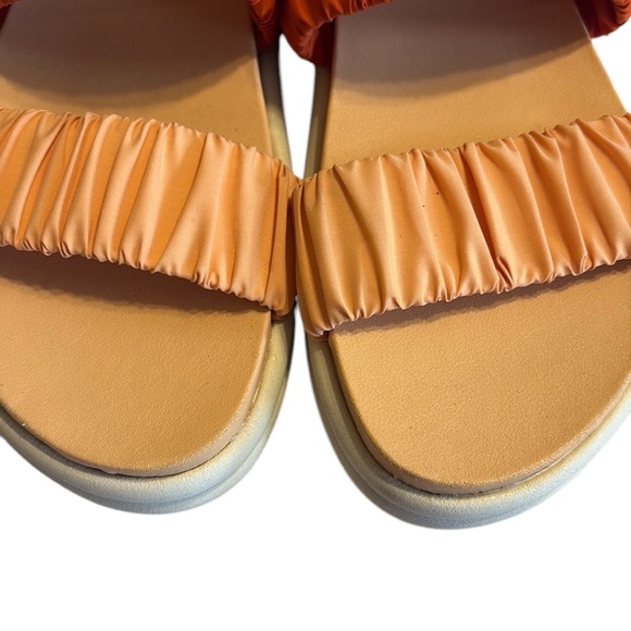 Sorel X prAna Roaming Two Strap Slide Sandal Size 9 Red Cream Comfort - Picture 4 of 10